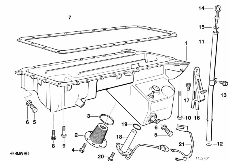 Масляный картер/маслоизмерит.приспособл.