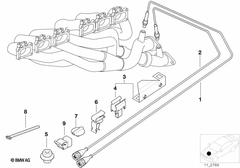 Лямбда-зонд/дополнительные элементы