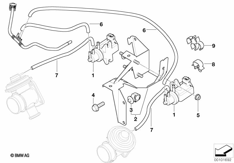 Вакуумная система управления AGR