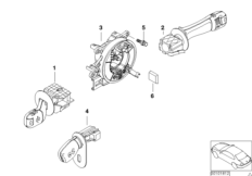 Переключатель на рулевой колонке