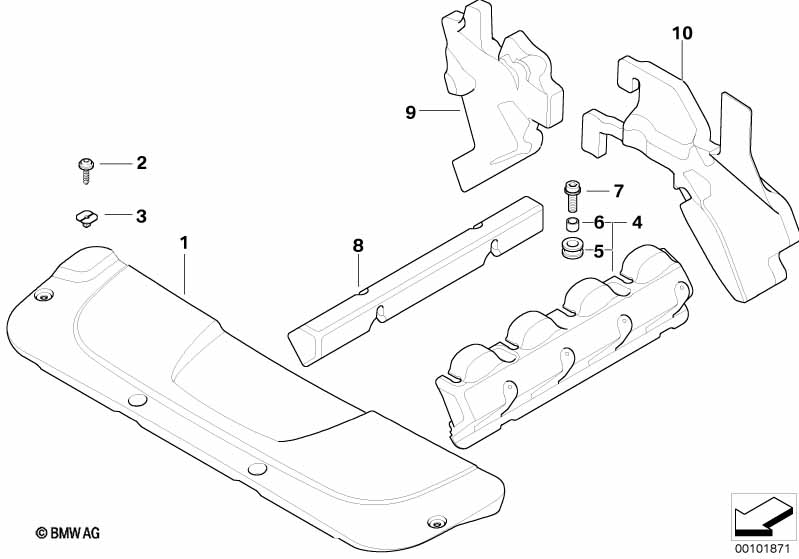 Звукоизоляционный кожух двигателя