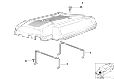 Звукоизоляционный кожух двигателя
