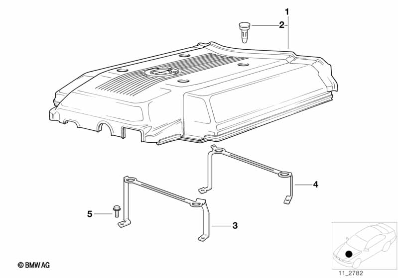 Звукоизоляционный кожух двигателя