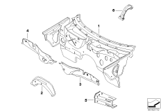 Детали щитка передка