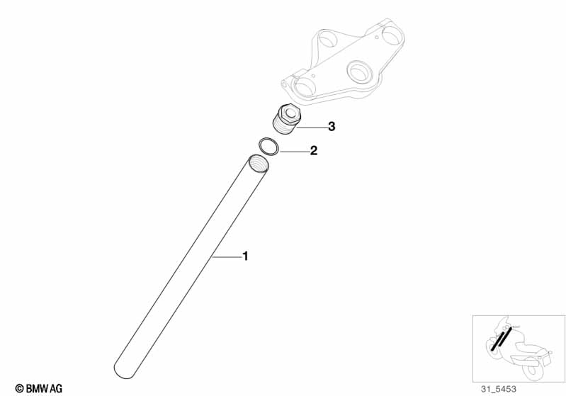 Вертикальная полая стойка