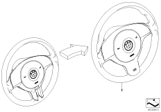 Переосн.рулевого колеса Sport => M Sport