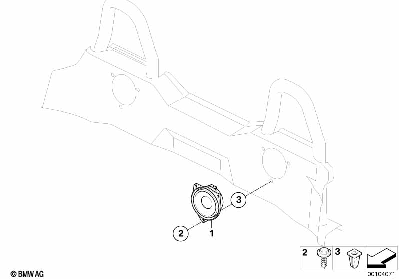 Динамик стереосистемы Зд