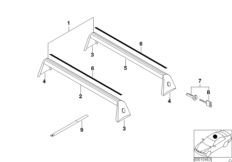 Связка лонжерона и поперечной балки