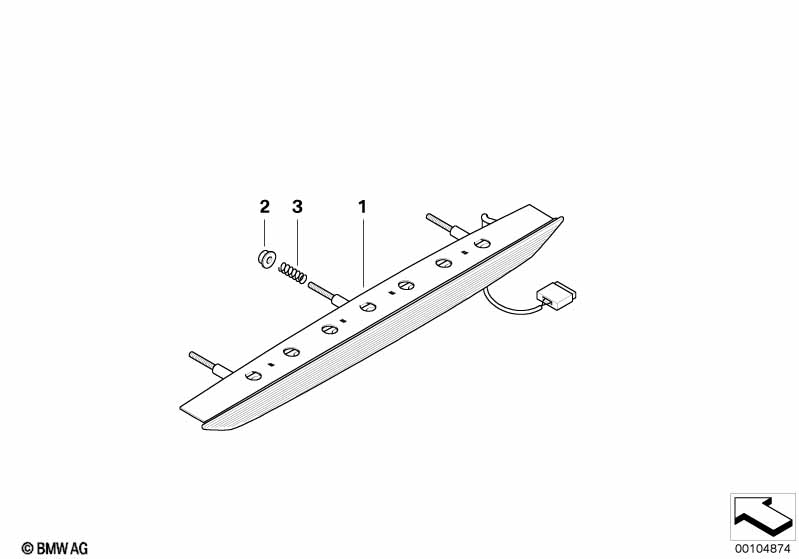 Третий фонарь стоп-сигнала