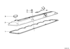 Крышка головки блока цилиндров
