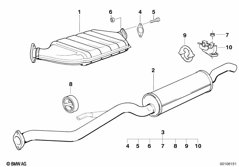 Катализатор для дизельного двигателя