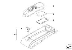 Детали SA 638 в центральной консоли
