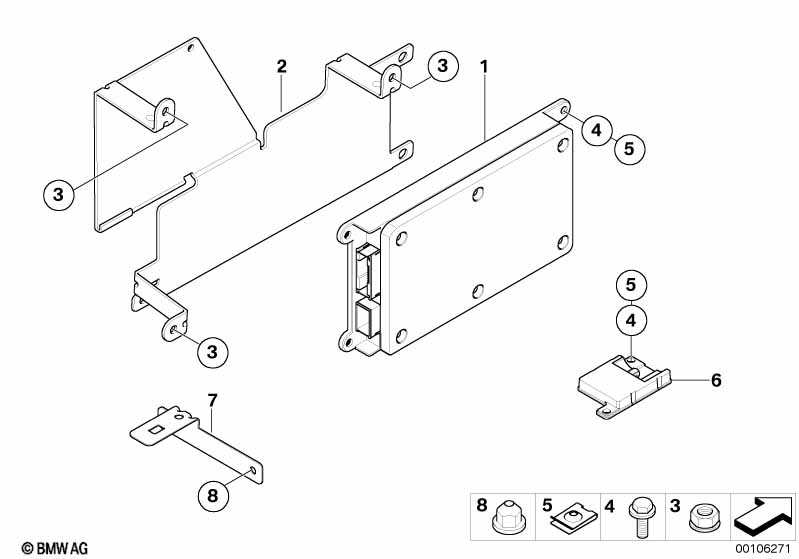 Детали SA 638 в багажном отделении