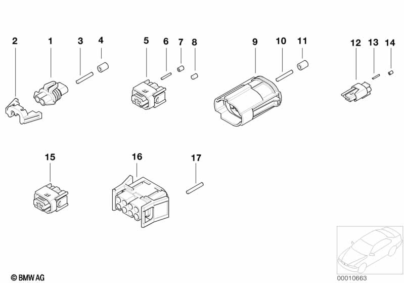 Различные по назначению разъемы