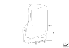 Кронштейн жесткой крыши/передвижной