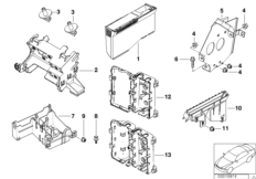 Кронштейн ЭБУ и модулей кузова