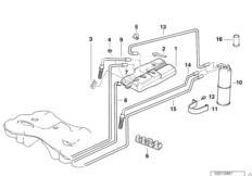 Расширительный бачок/фильтр с акт.углем