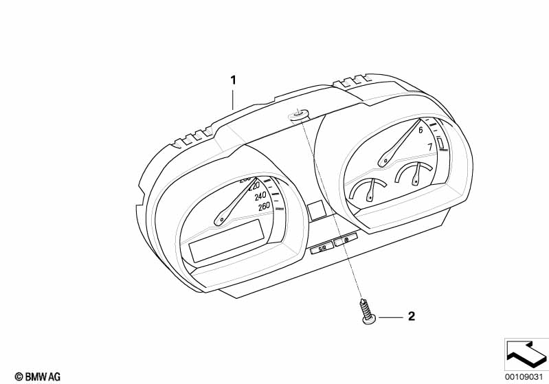комбинация приборов