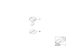 Ножные коврики с запорным мех."Country"