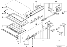 Подъемно-сдвижная крышка люка/Рама люка