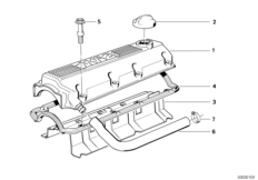Крышка головки блока цилиндров