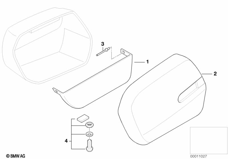 Крышка чемодана City System
