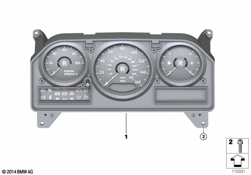 комбинация приборов