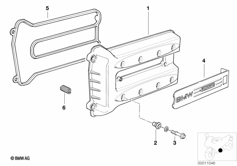 Крышка головки блока цилиндров