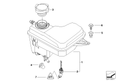 Бачок охлаждающей жидкости