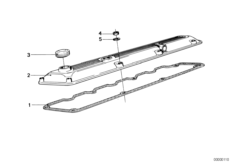Крышка головки блока цилиндров