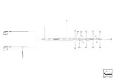 Жгут проводов форсунки