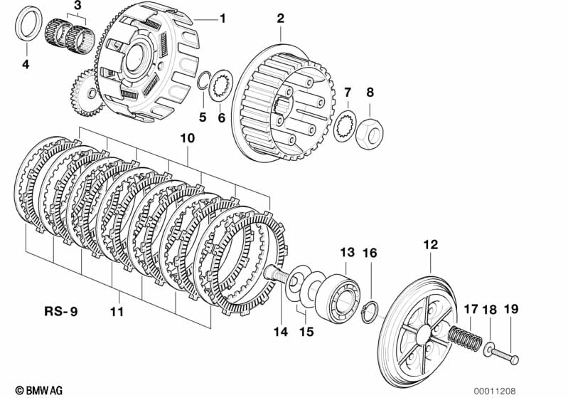 Детали сцепления