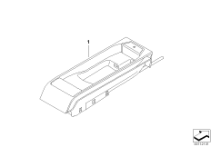 Детали SA 639 в центральной консоли