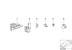 Кабельные зажимы/держатель проводов