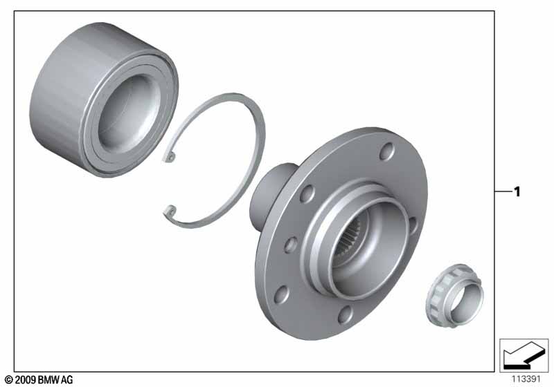 Подшипники ступицы колеса