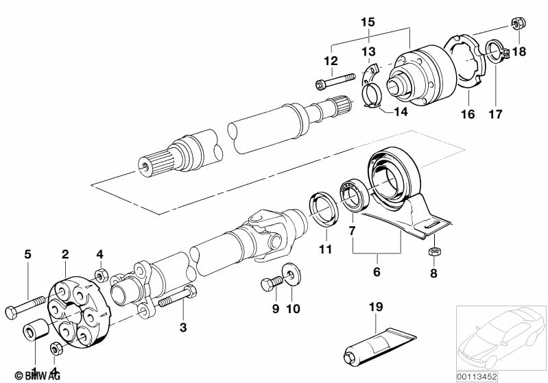 Гайка шестигранная самоконтрящаяся