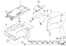 Детали SA 638 в багажном отделении