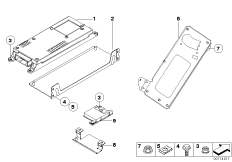 Детали SA 638 в багажном отделении