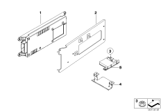 Детали SA 638 в багажном отделении