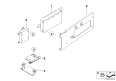 Детали SA 644 в багажнике
