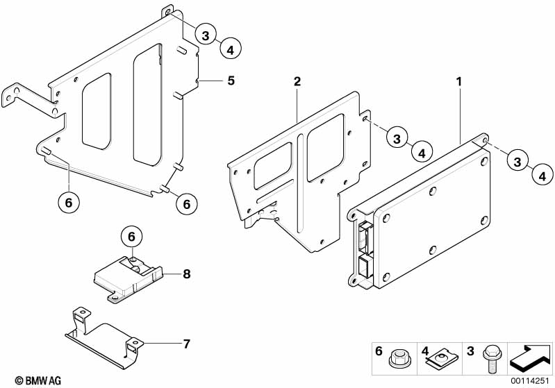 Детали SA 638 в багажном отделении