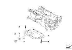 Масляный картер ниж.ч./маслоизм.присп.