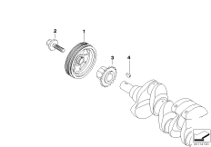 Демпфер крут.колебаний ременного прив.