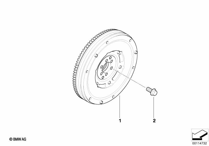 Маховик/двухмассовый маховик