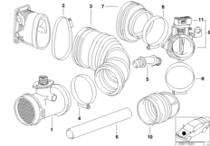 Расходомер воздуха/ASC