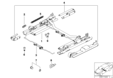 Сиденье Пд направ.сиден.с мех.прив./дет.