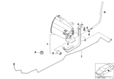Фильтр с активир. углем/трубопроводы
