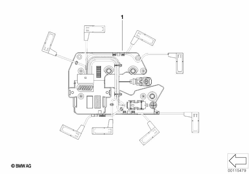 Жгут проводов сист.предпуск.подогрева