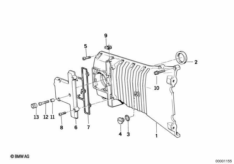 Крышка блока ГРМ