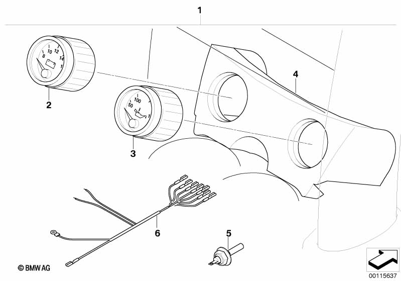 Комплект дооснащения дополнит.приборов
